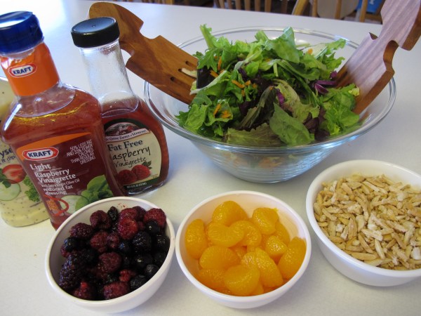 Nuts and Berries Salad
