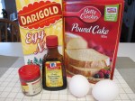 Eggnog Pound Cake