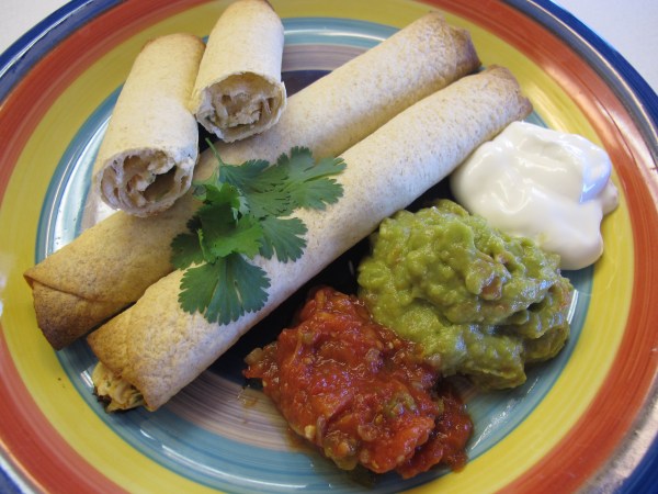 Creamy Chicken Taquitos