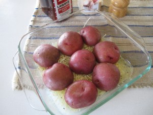 Parmesan Baked Potatoe Halves (1)