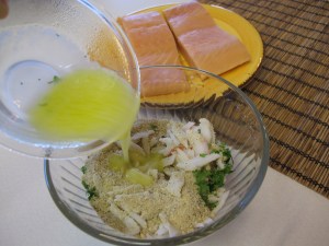 1 Crab-Stuffed Salmon (9)