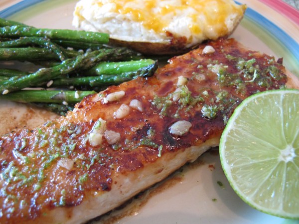 1 Honey Glazed Salmon